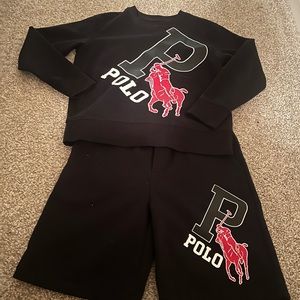 Polo Ralph Polo matching set. Big boys size 10/12